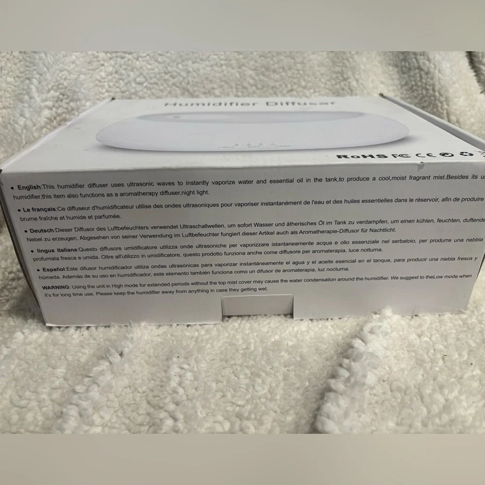 White‎ Humidifier Diffuser